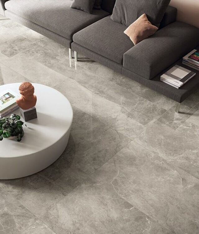 Italian marble flooring