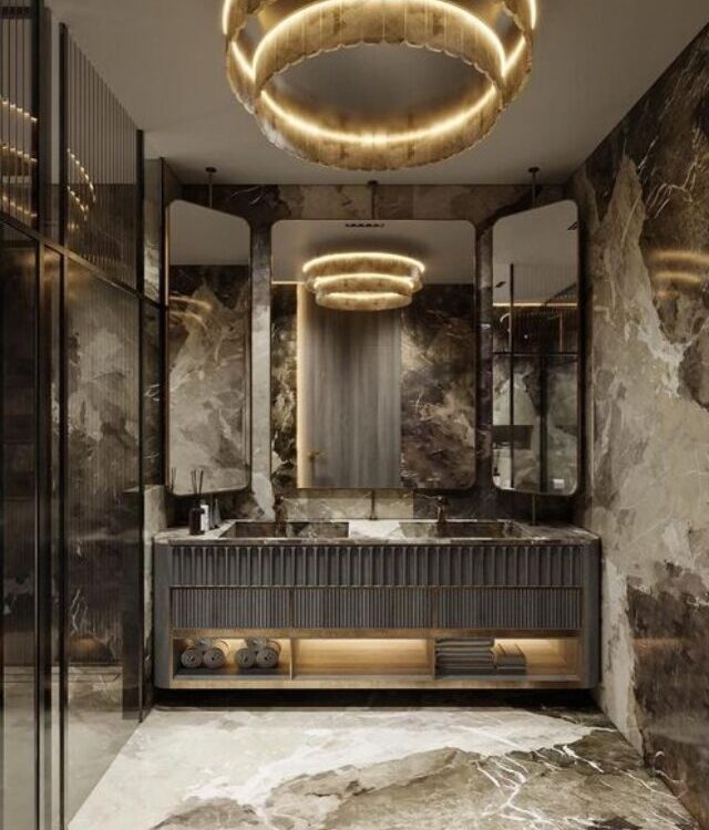 italian marble bathroom design